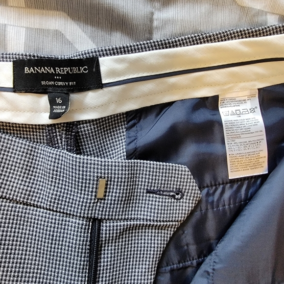 New Banana Republic Curvy Sloan Slim Ankle Pant Size 16 - Picture 3 of 7